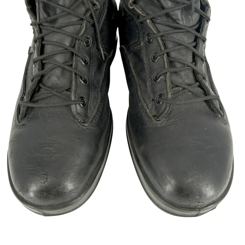 Belleville 800ST Steel Toe Flight Combat Boots Mens 11 W Black Leather Vibram